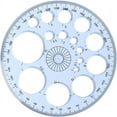 FXY360 Degree Thick Protractor Circle Ruler Drawing Ruler Accurate