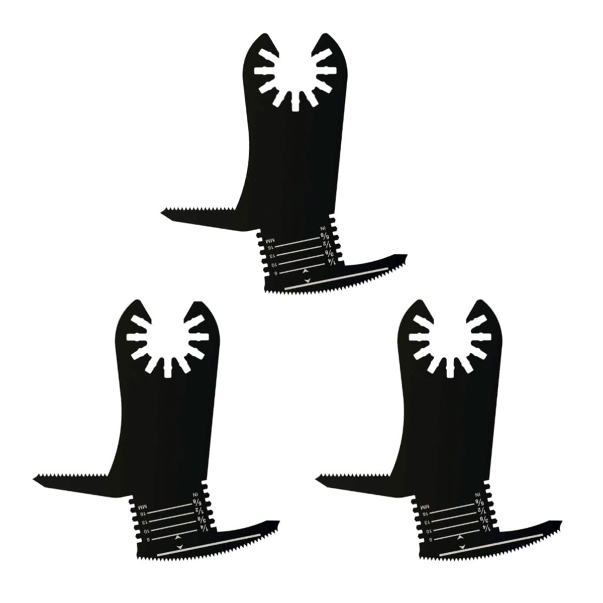 FXY3Pack Drywall Saw Blades for Multi Tools Oscillating Blades Drywall