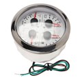 FXY4 in 1 Waterproof Gauge DC 932V Fuel Level Oil Pressure Temperature