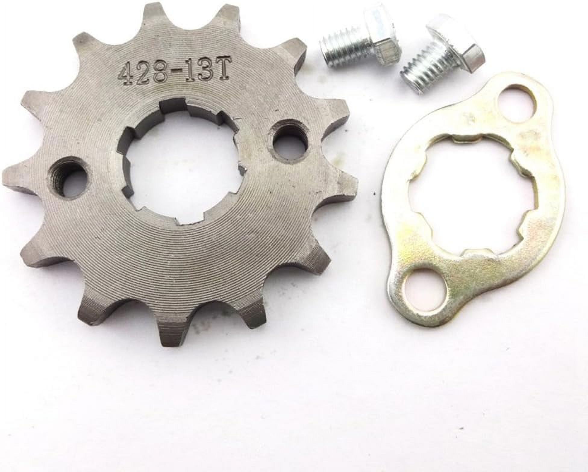 FXY428 13 Tooth 20mm Front Chain Sprocket Gear For 50cc 70cc 90cc 110cc