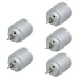FXY5Pcs DC Motor 3V 14000RPM Electric Motor Micro Motor Round Shaft for