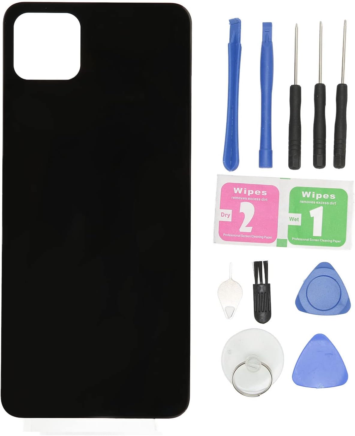 FXY6.3 Inch Cover Glass for Pixel 4XL, Replacement Back Door Cover with