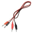 FXYBanana Clip Test Multimeter Banana Plug Clip Test Probe Output Cable