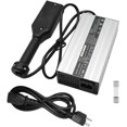 FXYBattery Charger with Plug 36 Volt 5 Amp Replacement for Golf Cart E