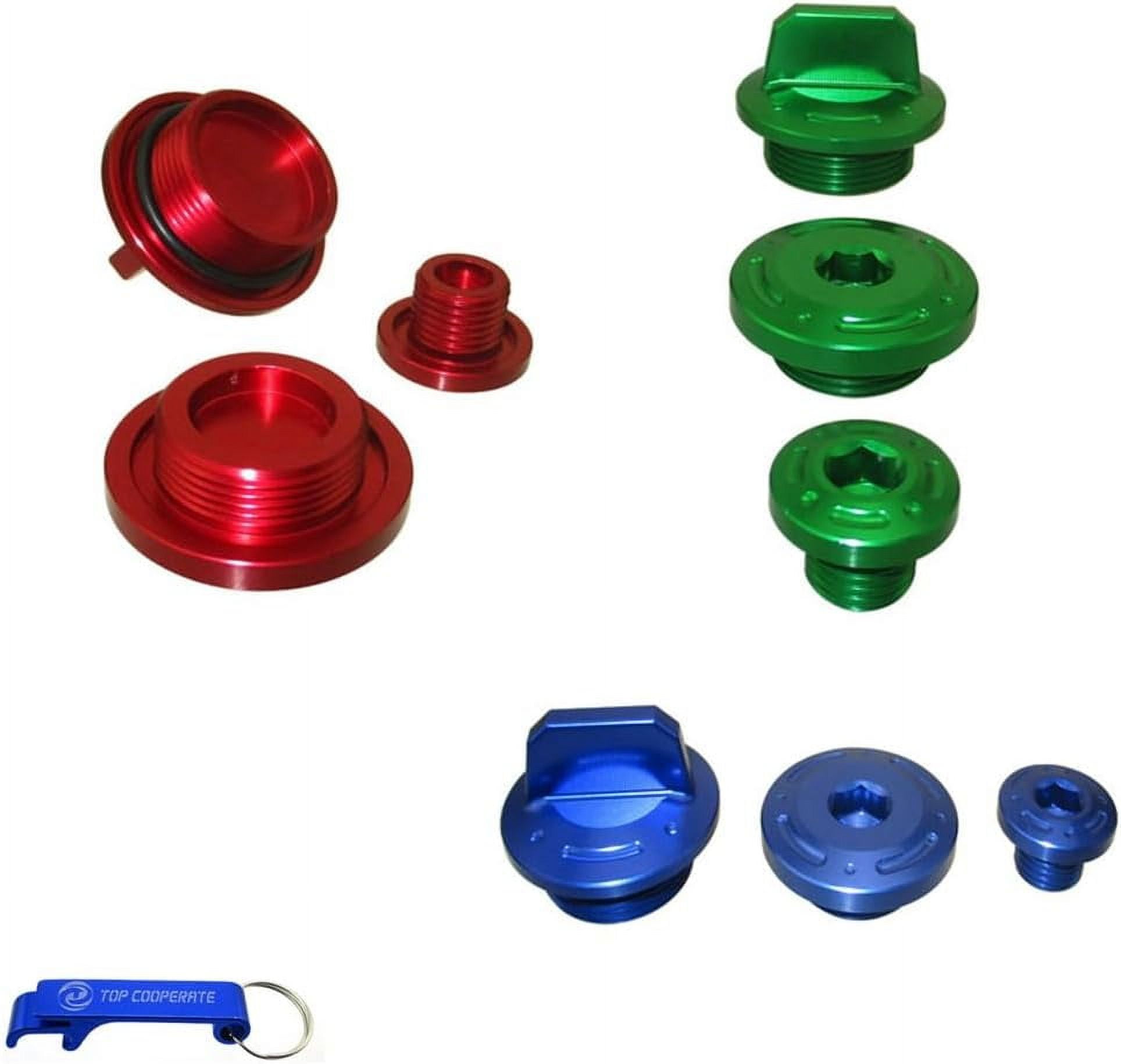 FXYBillet 6061 Aluminum Dress Up Kit Oil Fill Ignition Timing Cap For