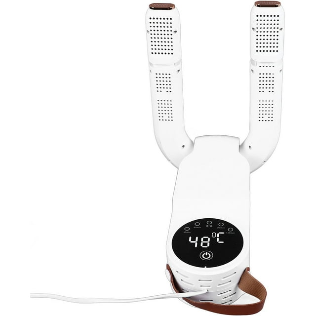 FXYBoot Shoe Dryer White Extendable Collapsible Timer Touch Screen