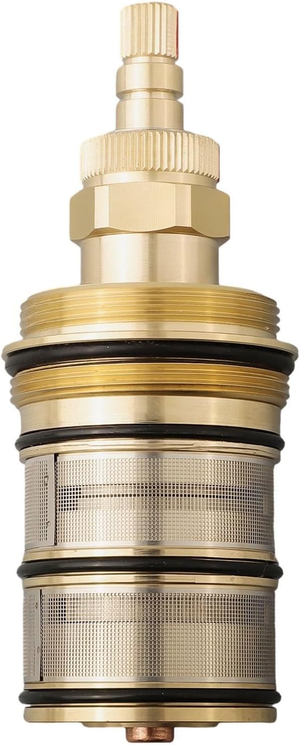 FXYBrass Thermostatic Core Valve, Thermostatic Cartridge for Builtin