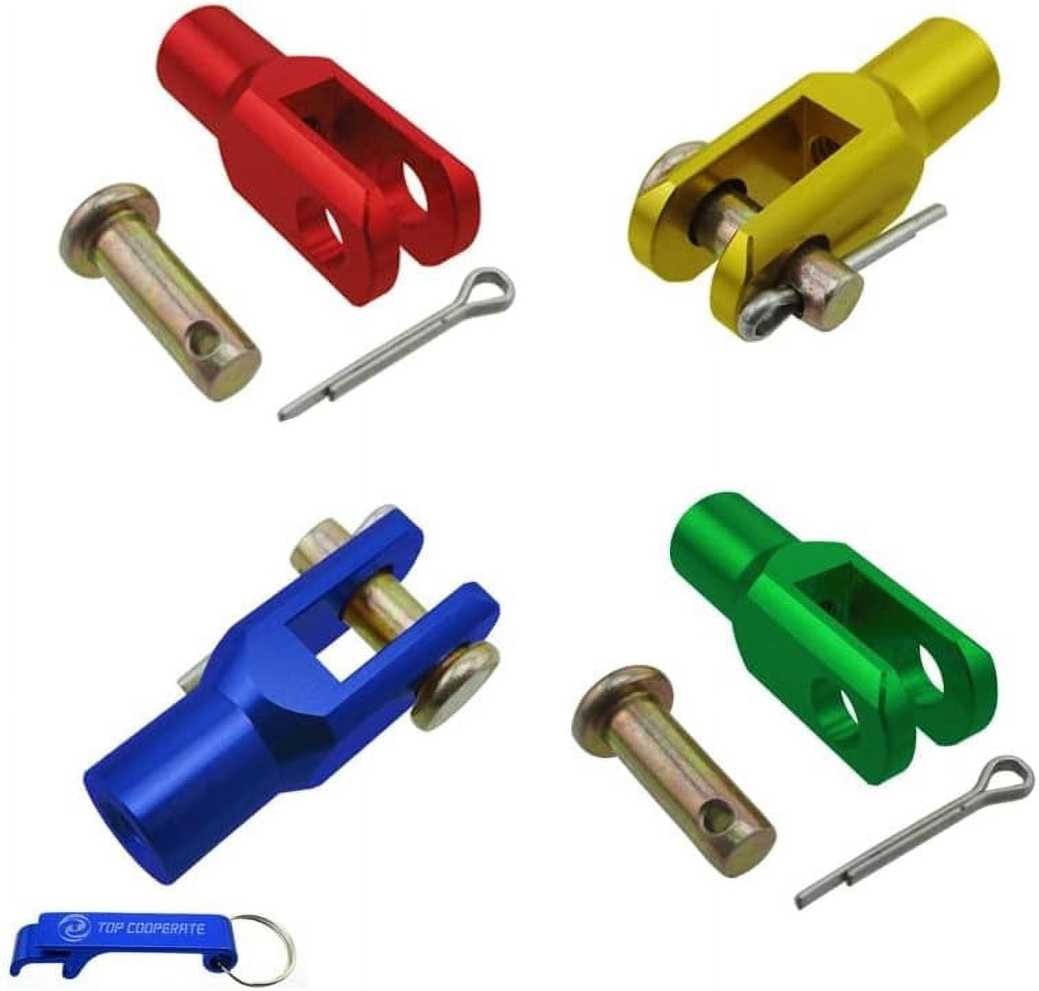 FXYCNC Aluminum Rear Brake Rod Connecting Fork Clevis Adjustment Nut