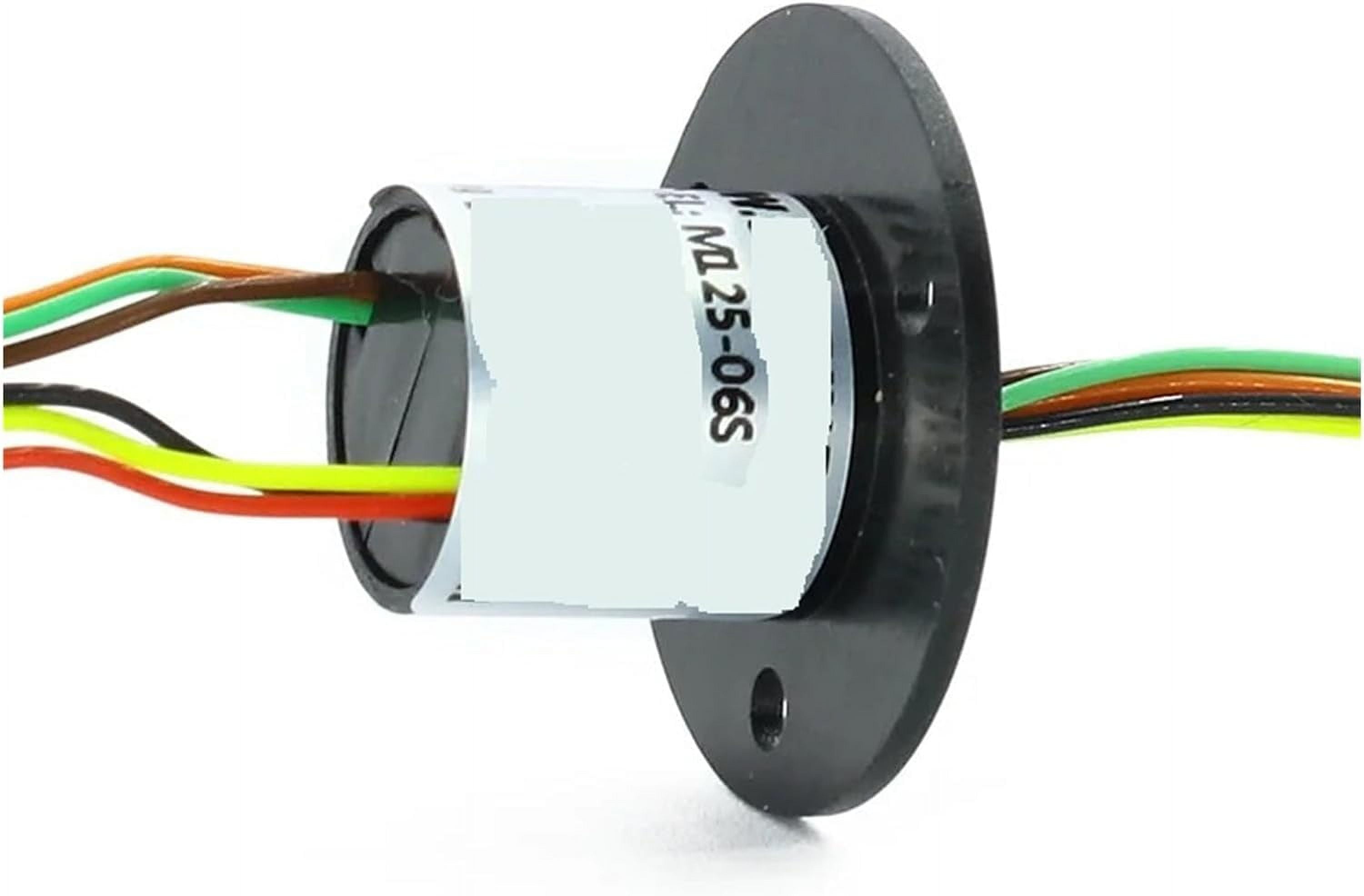 FXYCapsule Slip Rings Capsule Slip Ring 6 Wires 1.5A Electric Sliprings