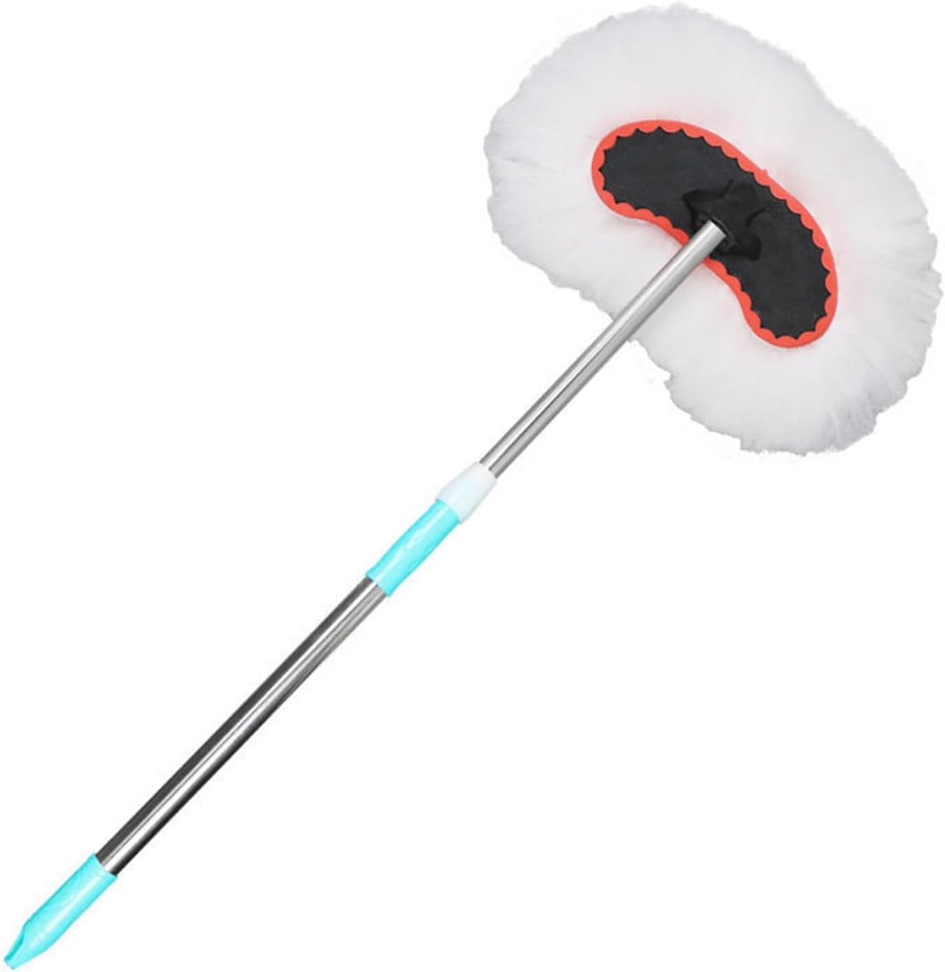 FXYCar Wash Brush Telescopic Handle Soft Bristle Dust Removal Wash Mop