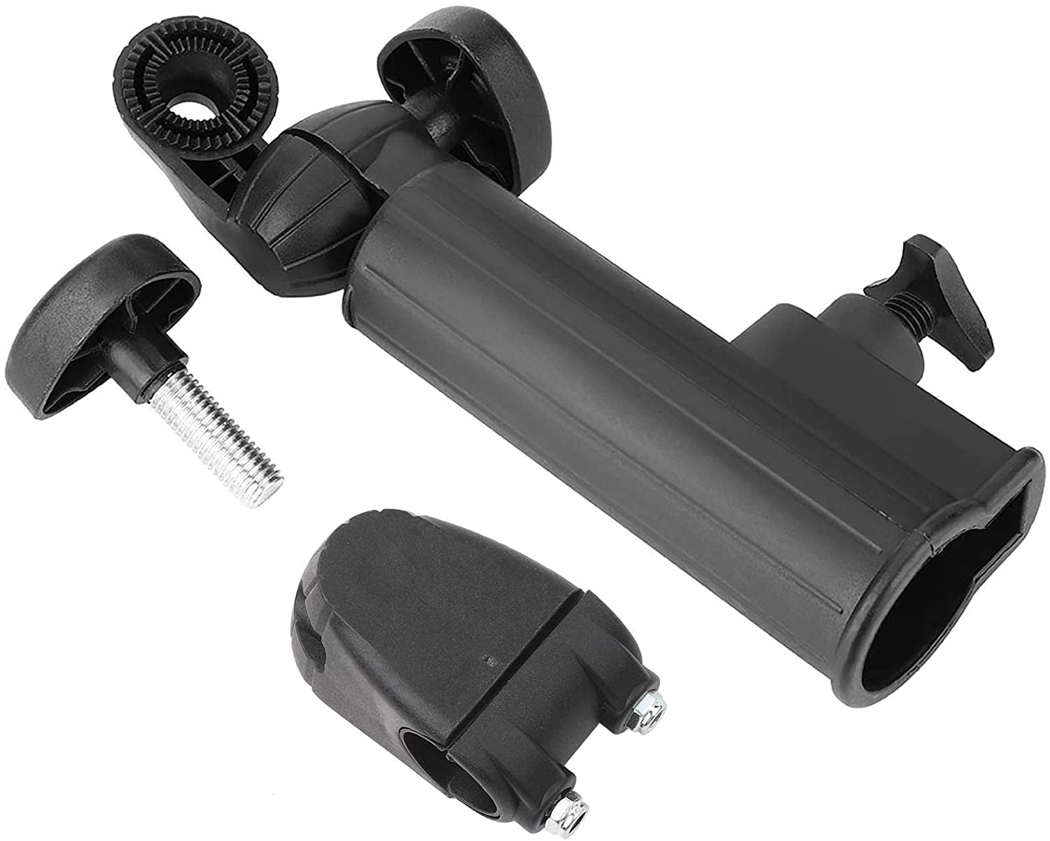 FXYCart Umbrella Holder, Golf Push Trolley Umbrella Holder Adjustable