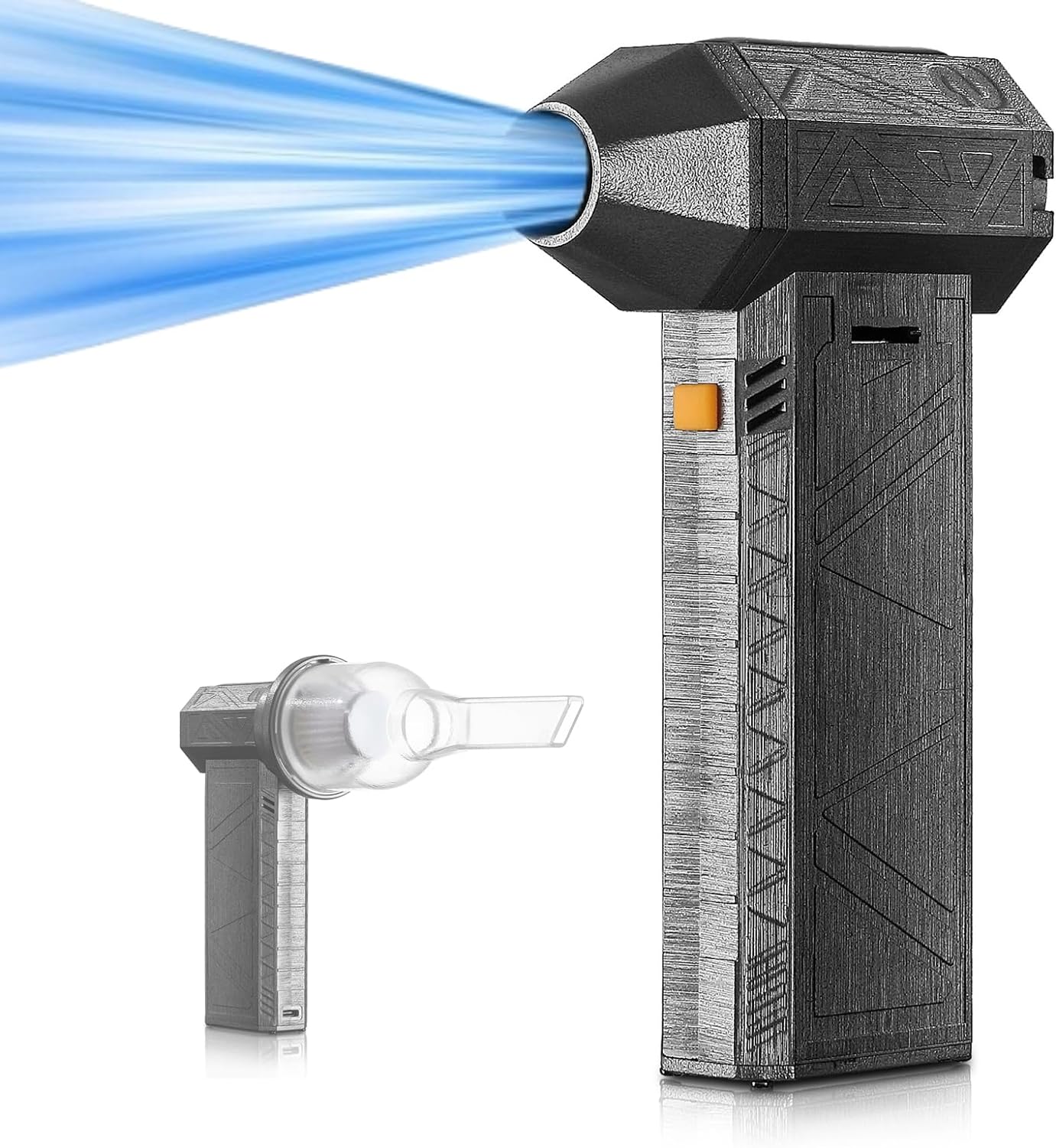 Air Duster, 130000RMP Mini Battery Blower Fan Jet Fan