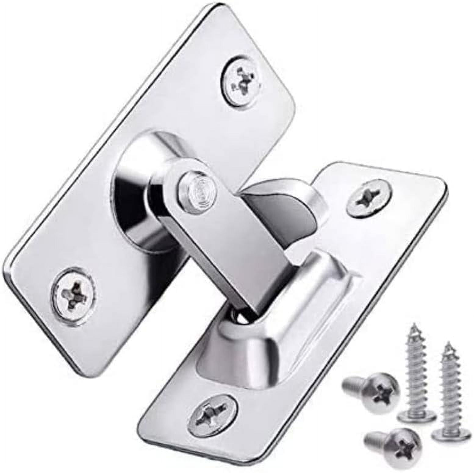 FXYDoor Hasp Latch 90 Degree, Stainless Steel Safety Angle Locking