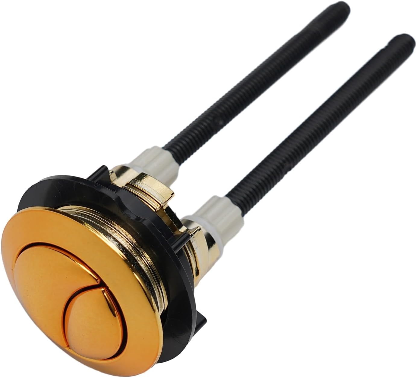 FXYDual Flush Valve Replacement Button, 38mm Gold Toilet Push Button