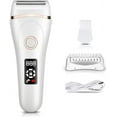 FXYElectric Shaver for Women Rechargeable with LED Display, Shaving on
