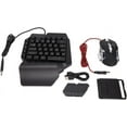 FXYGaming Keyboard Mouse Converter Gaming Keyboard Mouse Set RGB