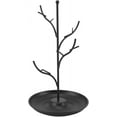 FXYIron Jewelry Tree Stand, Unique Tree Design, Multifunctional