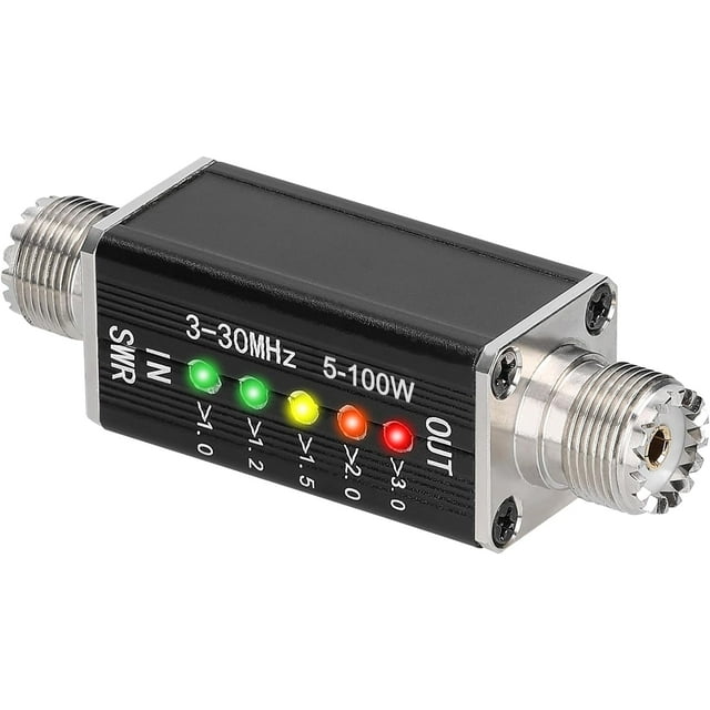 FXYLED SWR Meter 330MHz Frequency Short Standing s Indicator with 5