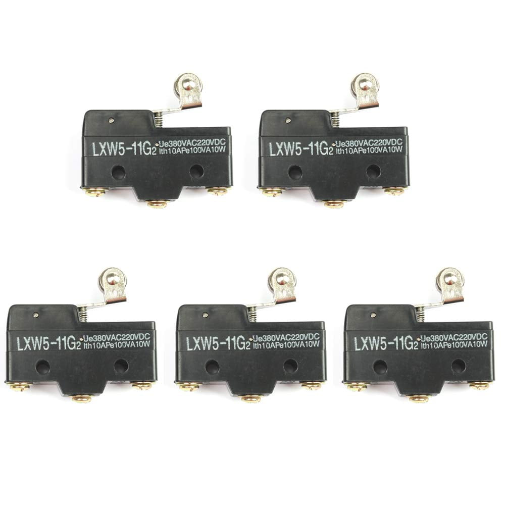 FXYLXW511G2 1NO+1NC Hinge Roller Lever Type Micro Limit Switch with