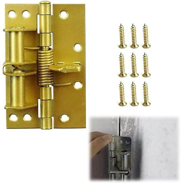 FXYMultifunctional Spring Positioning Hinge Door Closer,Automatic Self