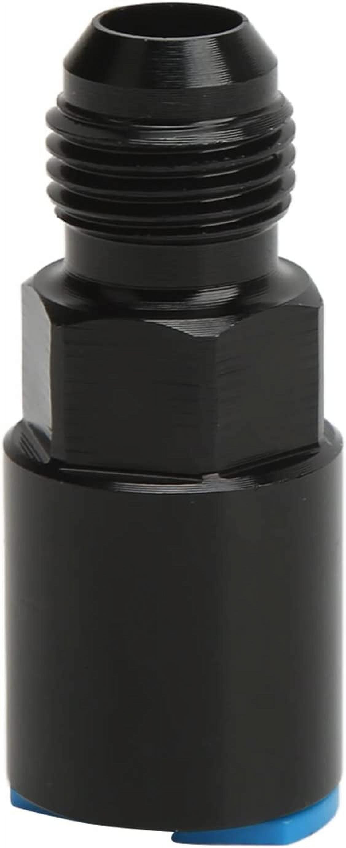 FXYOil Line Adapter EFI Adapter AN Male Quick Disconnect Black Anodized