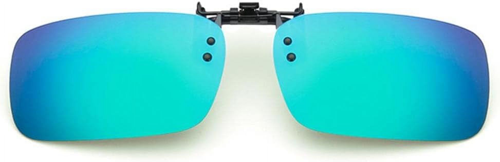 FXYPolarized Lenses FlipUp Clip On Sunglasses UV400 to Wear Over