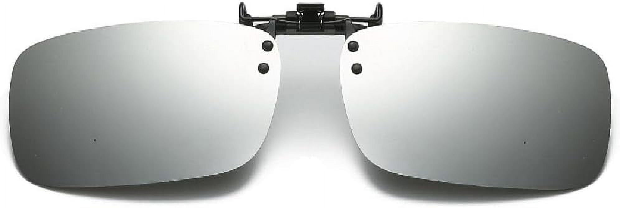 FXYPolarized Lenses FlipUp Clip On Sunglasses UV400 to Wear Over