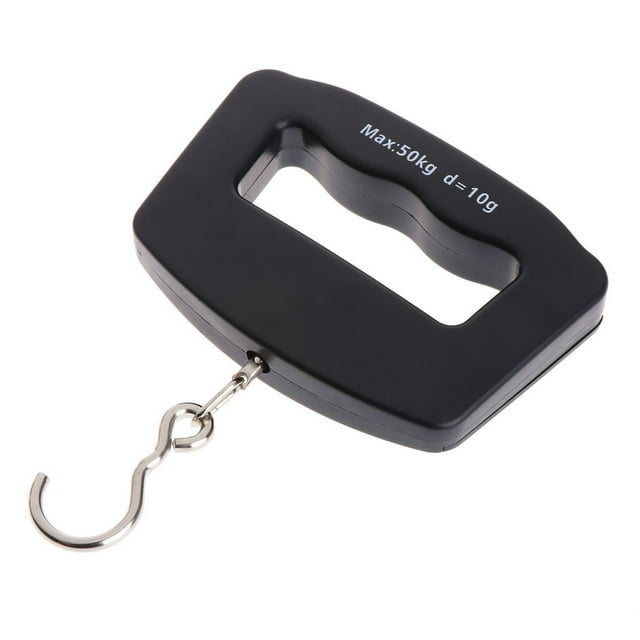 FXYPortable Digital Handheld Scale 50Kg Baggage Fish Hook Hanging
