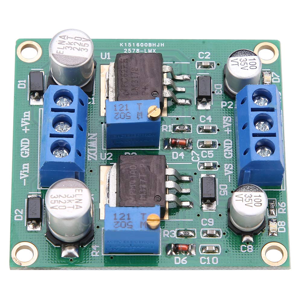 FXYPositive and Negative Voltage Regulator, Power Supply Module LM317