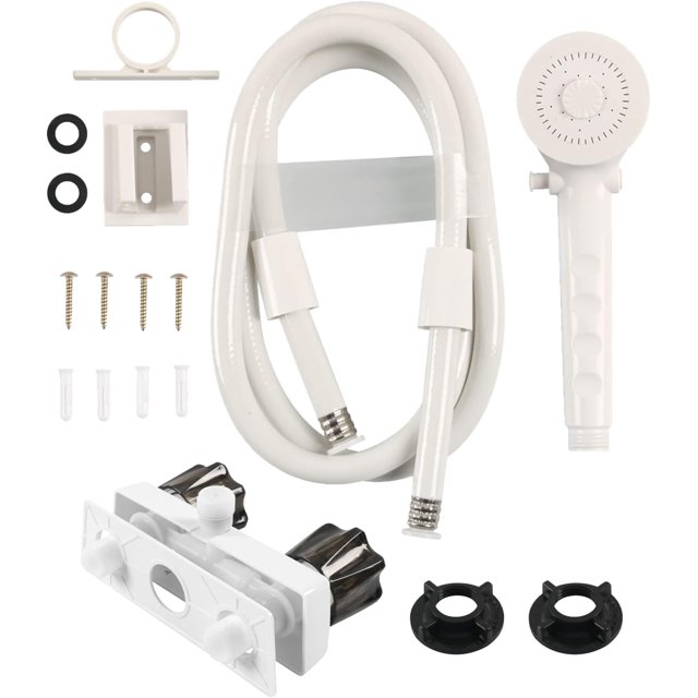 FXYRV Shower Faucet & RV Shower Head & Hose High Pressure Water Saving