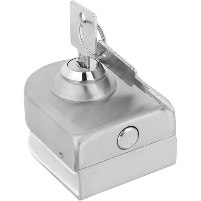 FXYSingle Door Latch Without Opening,7.2 * 3.2 * 5.7cm Stainless Steel