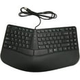 FXYWired Ergonomic Keyboard 87 Keys Comfortable Wired Split Arch