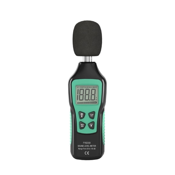 FY826B Professional Digital Sound Level Meter Level Meter Portable Noise Meter High Precision Decibel Meter