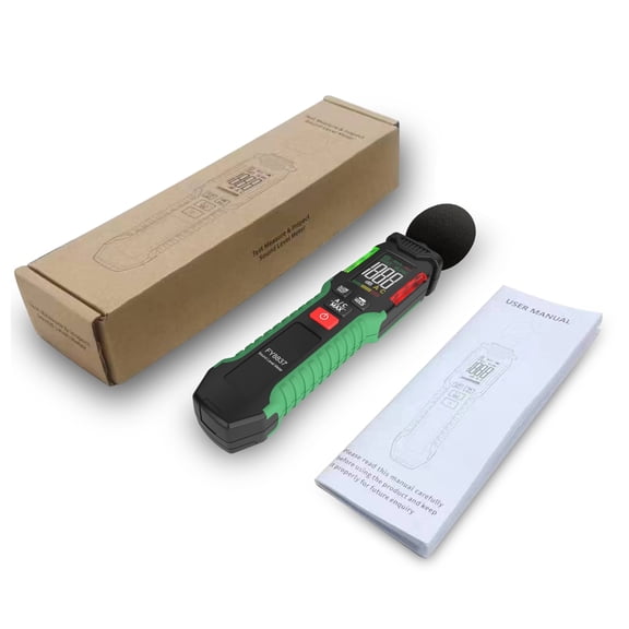 FY8837 Digital Sound Level Meter Noise Tester A/C-Weighted 30-130dB Sound Detector Portable Noise Meter Meter