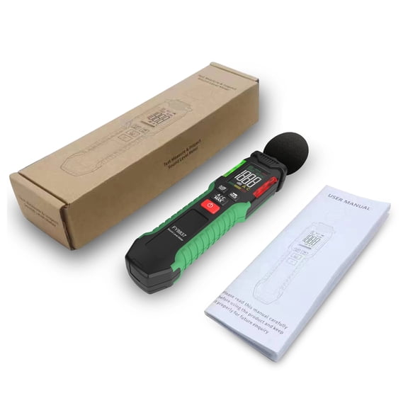FY8837 Sound Level Meter Noise Measuring Instrument Digital Handheld DB Metro 30~130dB Measuring Instrument