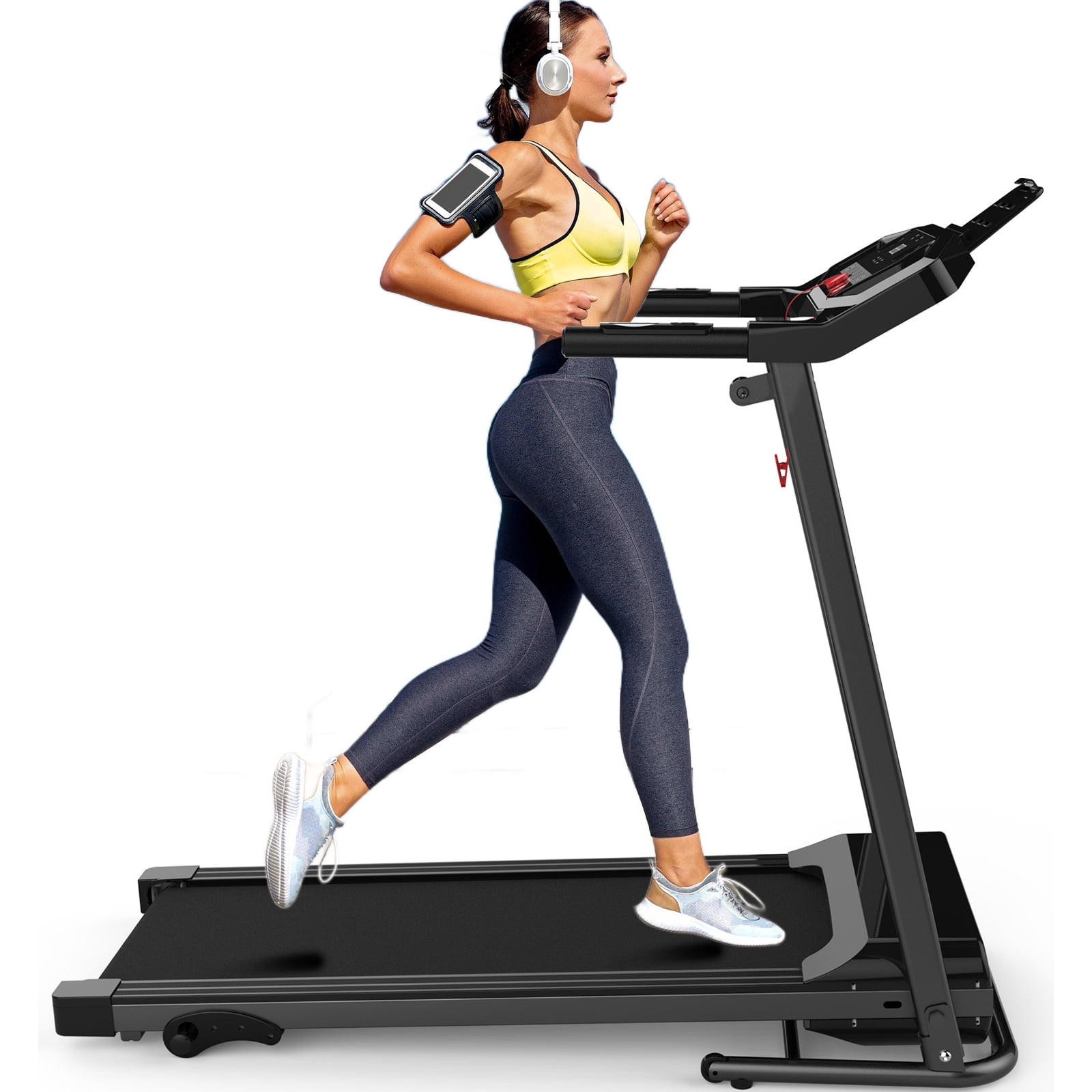 [TREADMILL CLEARANCE] FYC Folding Treadmill with Handles, Treadmills ...