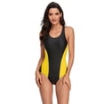 thumbnail image 1 of FYCONE Women's Athletic One Piece Swimsuit Sports Racerback Training Swimwear, 1 of 8