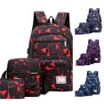 thumbnail image 1 of FYDUU Backpack for Boys 3Pcs Cool Fashion School Backpack with Lunch Box & Pencil Case for Kids Bookbag Casual Schoolbag Daypack, 1 of 3