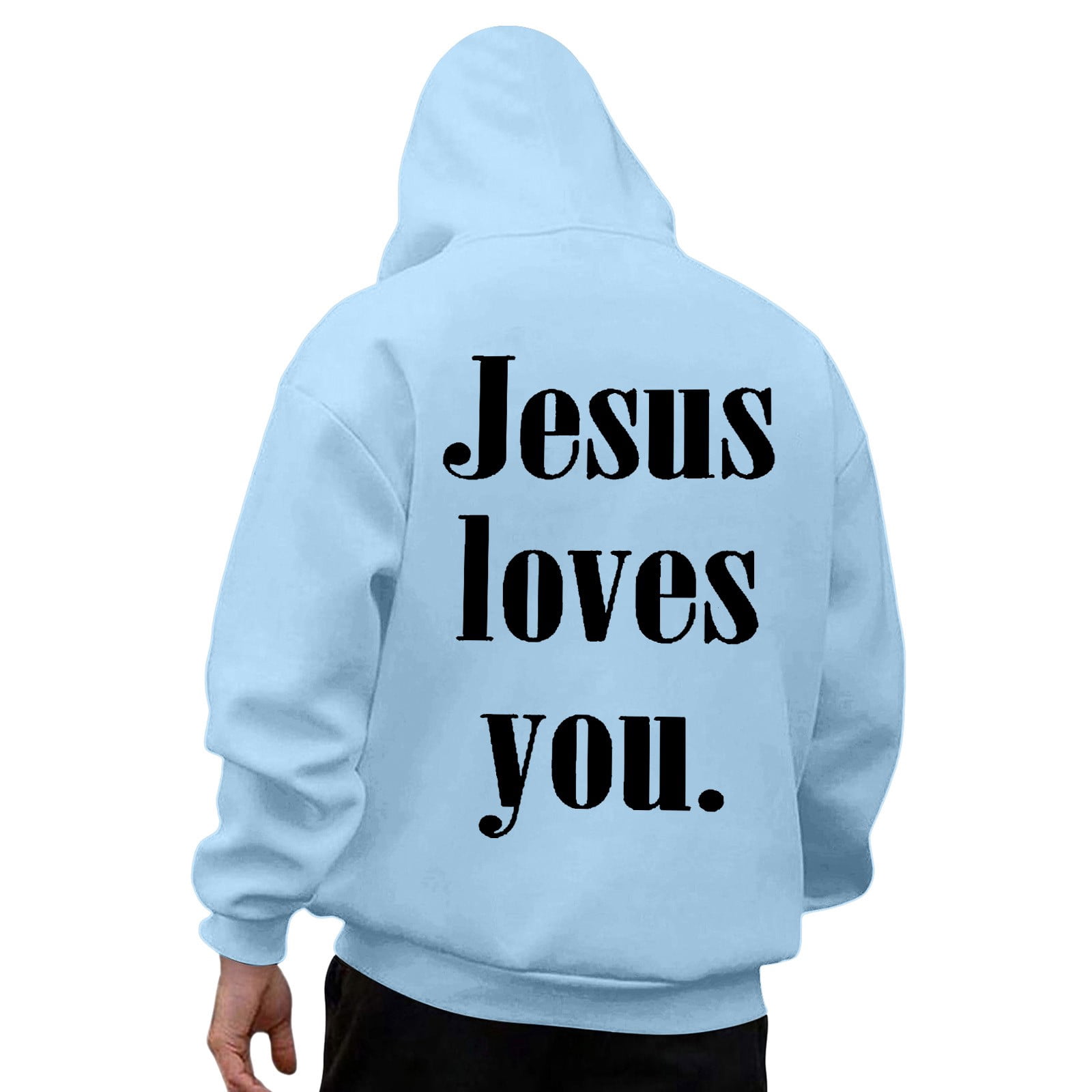 FYDUU Big and Tall Hoodies for Men Loose Fit Pullover Men's Casual ...