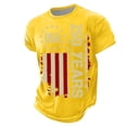 thumbnail image 1 of FYDUU Boys American Flag T-Shirt Kids 250th Anniversary USA Shirts Independence Day Patriotic Short Sleeve T Shirts For Fourth Of July Celebration 4-5 Years, 1 of 4