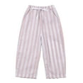 thumbnail image 1 of FYDUU Boys Baggy Jeans Boys Girls Striped Pants For Kids Wide Leg Trousers Loose Fit Casual Elastic Waist Trousers 5-6 Years, 1 of 6