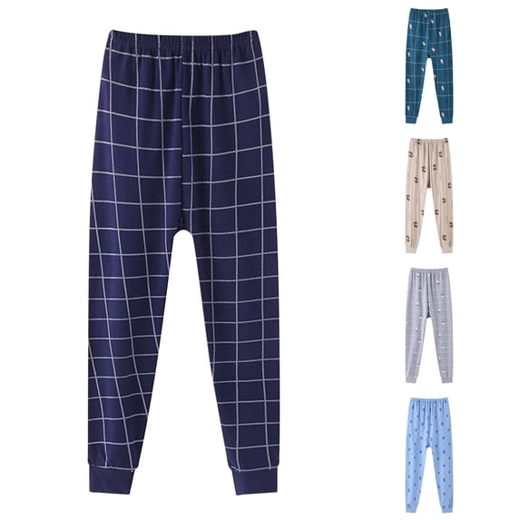 FYDUU Boys Pajama Pants Soft Cute Cartoon Print Sleep Pants for Kids Comfortable Nightwear Fall Winter Loungewear Pajamas Bottoms Vacation Pants 5-6 Years