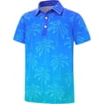 thumbnail image 1 of FYDUU Boys Polo Shirts Short Sleeve Golf Shirts Casual Collared Tops for Kids School Active Wear Lightweight Breathable Polo Shirt Clothes 5-6 Years, 1 of 3