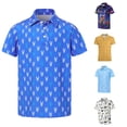 thumbnail image 1 of FYDUU Boys Polo Shirts Short Sleeve Golf Shirts Lightweight Graphic Tees Breathable Casual Collared Tops for Kids Back To School Shirt 13-14 Years, 1 of 3