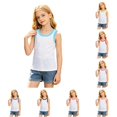 thumbnail image 1 of FYDUU Boys Summer Tank Tops Sleeveless Crewneck T Shirts Tank Top Casual T-Shirt for Kids Daily Sports Breathable Stylish Tee Shirts 7-8 Years, 1 of 4