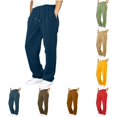 thumbnail image 1 of FYDUU Boys Sweatpants Elastic Waist Open Bottom Athletic Joggers Sweat Pants Kids Casual Pants with Pockets Loose Fit Drawstring Sweatpants Stylish Slacks 15-16 Years, 1 of 6