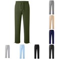thumbnail image 1 of FYDUU Boys Sweatpants Straight Leg Casual Pants Elastic Waist Joggers for Kids Comfortable Loose Fit Athletic Trousers for Everyday Wear Fashion Pants 11-12 Years, 1 of 5