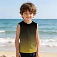 thumbnail image 1 of FYDUU Boys Tank Tops Gradient Color Sleeveless Basic Shirts Crew Neck Athletic T-Shirts Kids Summer Tank Top Casual Tees Breathable Activewear 11-12 Years, 1 of 3