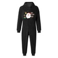 thumbnail image 1 of FYDUU Christmas Girls Zip Up Jumpsuits Kids Fuzzy Hooded Rompers Soft Cozy Onesie Pajamas One-Piece Warm Winter Clothes Xmas Cute Outfit 11-12 Years, 1 of 4