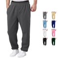 thumbnail image 1 of FYDUU Comfort Sweatpants for Boys Elastic Waist Joggers Loose Fit Open Bottom Athletic Sweatpants Kids Casual Pants School Trousers Fashion Pants 13-14 Years, 1 of 9